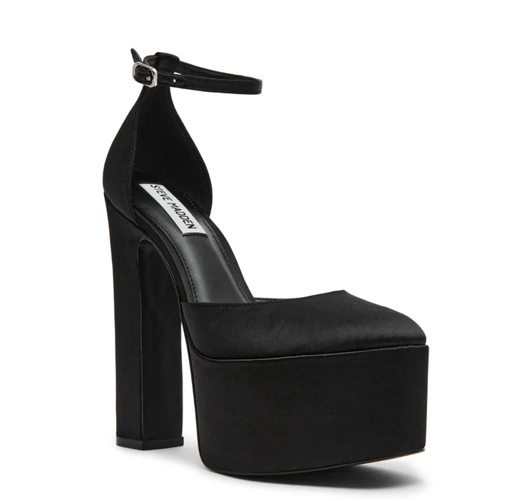 Selestine Black Satin